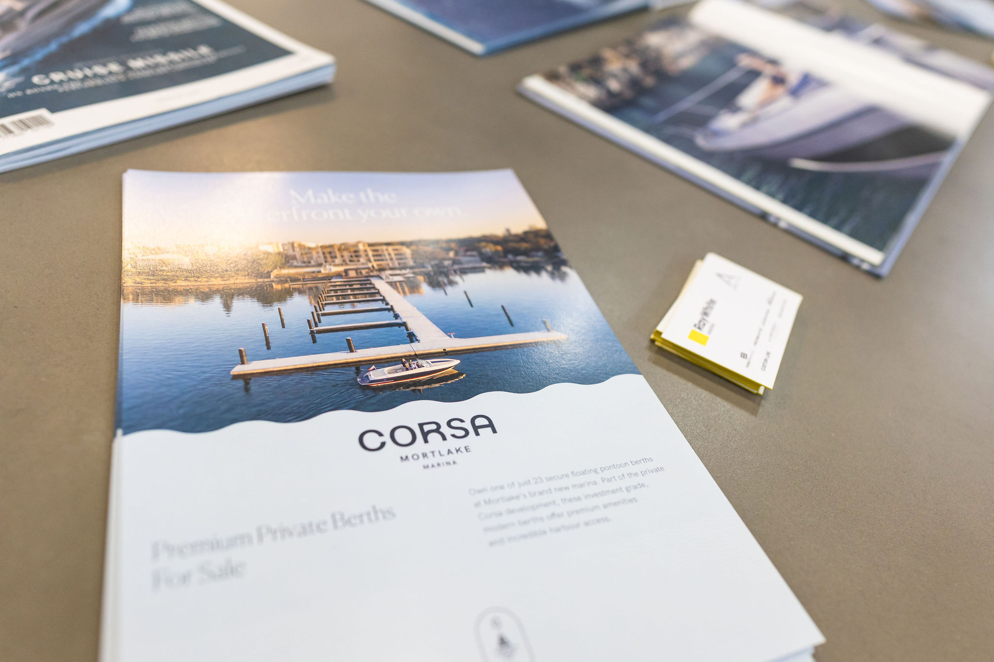 Corsa Marina Exhibits at Sydney International Boat show